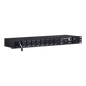 PDU Switchable por Toma, Para Distribución de Energía, Entrada 120 Vca NEMA 5-15P, Con 8 Salidas NEMA 5-15R, Horizontal 19in, 1UR