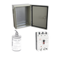 Kit de Centro de Carga Trifasico Para Corriente Alterna, Breaker de hasta 690 Vc de 125 A con Supresor de Descargas Atmosféricas.