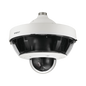 Cámara IP Multisensor 8 - 20 MP (4 sensores de 2 o 5 MP) lentes intercambiables con PTZ 2 MP 32X / Hasta 5 tarjetas SD de 256 GB / WDR de hasta 150dB / IP66 / IK10