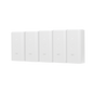 5 Unidades del Adaptador PoE Ubiquiti de 24 VDC, 0.5 A con puerto Gigabit, color blanco
