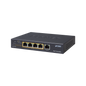 Extensor Ultra PoE de 65 Watts Con 4 Puertos Gigabit de Salida 802.3 af/at