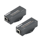 Kit de Extensor PoE/PoE+, Hasta 610 Metros (2000 ft) con Cable Cat5e o Cat6, 10/100Mbps, Incluye Transmisor, Receptor y Fuente de Alimentación