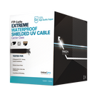 Cable UTP Exterior / Categoría 5e / 24 AWG Cobre Desnudo / 4 Pares / Anti-UV / PoE+ 30W / 304.8 m (1000 ft)