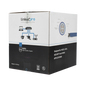 Bobina de Cable de 305 Metros (1000 Pies) Cat6+ Blindado F/UTP, CM, Calibre 23 Alto Rendimiento, ETL, UL, Color Azul, Super Flexible, para Aplicaciones de Video Vigilancia, Video HD, y Redes de Dat