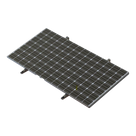 Montaje para Piso de Concreto / 1 Módulo Fotovoltaico / Aluminio Anodizado / Perfiles 35-40 mm / 450 a 660W