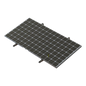 Montaje para Piso de Concreto / 1 Módulo Fotovoltaico / Aluminio Anodizado / Perfiles 35-40 mm / 450 a 660W
