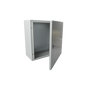 Gabinete de Acero IP66 Uso en Intemperie (400 x 400 x 200 mm) con Placa Trasera Interior de Metal y Compuerta Inferior Atornillable (Incluye Chapa y Llave T).