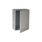 Gabinete de Acero IP66 Uso en Intemperie (400 x 600 x 250 mm) con Placa Trasera Interior Metálica y Compuerta Inferior Atornillable (Incluye Chapa y Llave T).