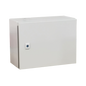 Gabinete de Acero IP66 Uso en Intemperie (500 x 300 x 300 mm) con Placa Trasera Interior Metálica y Compuerta Inferior Atornillable (Incluye Chapa y Llave T). Ideal para Centros de Carga y Tableros