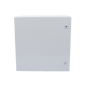 Gabinete de Acero IP66 Uso en Intemperie (600 x 600 x 300 mm) con Placa Trasera Interior Metálica y Compuerta Inferior Atornillable (Incluye Chapa y Llave T).