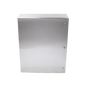 Gabinete de Acero Inoxidable IP66 Uso en Intemperie (800 x 1000 x 300 mm) con Placa Interna Galvanizada.