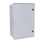 Gabinete de Poliéster IP55 Uso en Exterior (800 x 1000 x 300 mm) con Placa Trasera Interior de Plástico (Incluye Chapa y Llave).