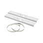 Montaje de Metal para Poste Universal para Gabinetes de Ancho Hasta 30 cm.