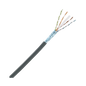 Bobina de Cable Planta Externa con Gel, de 4 Pares, Cat6A, UTP, Color Negro, 305 Metros (1000 Pies)