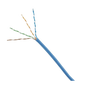 Bobina de Cable UTP 305 Metros (1000 Pies) de Cobre, TX5e, PanNet, Azul, Categoría 5e, 24 AWG, CMP (Plenum), de 4 Pares