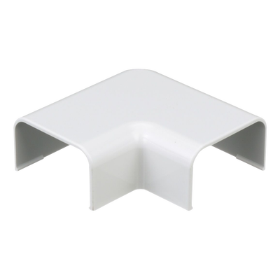 Conexión en ángulo recto \"L\", para uso con canaleta LD10, material ABS, Color Blanco