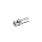 Conector BNC Macho / Ensamble Roscable / RG-59/U / 75 Ohm / 14 mm x 37.6 mm / Níquel-Oro-Delrin