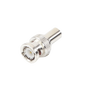 Carga Coaxial Terminal de 75 Ohm para CCTV, 1/2 Watt, en Conector BNC Macho, Níquel/ Oro/ Delrin