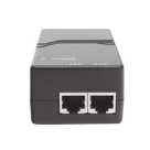 Inyector PoE / 802.3af 15W / 2 Puertos Gigabit / Entrada 100-240V AC / Detección Inteligente PD