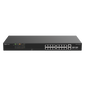 Switch PoE+ no Administrable, Hasta 120 Watts, Ideal para CCTV, 16 Puertos PoE +10/100, 2 Uplinks Gigabit y 2 SFP COMBO