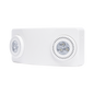 Luz de Emergencia Dual LED /520lm/uso rudo/montaje en pared o techo/batería de respaldo incluida