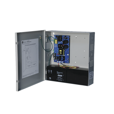 Fuente de Poder ALTRONIX de 24 Vcc @ 10 Amper / 1 salida / Ideal para aplicaciones de Control Acceso/Intrusión / CCTV / Con voltaje de entrada de 115 Vca / Con capacidad de baterías de respaldo / R