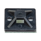 Montaje-Sujetador Adhesivo STRONGHOLD de 4 Vías de 1\" x 1\" x 1/4\", Color Negro,  Nylon 6.6 Retardante de Llamas V-2, Paquete de 100pz