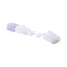 Plug RJ45 / Cat6 / 8P8C / 23-24 AWG / 50μin Oro / 2500 Ciclos / -10 a 60°C / 100 Piezas
