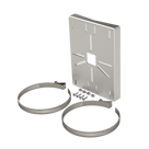 Montaje Universal para Cámara / Acero Galvanizado Calibre 16 / Poste 2' a 5' / Acabado Rugoso Fino / Exterior