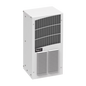 Aire Acondicionado Compacto Para Exterior, Uso en Gabinetes de Telecomunicaciones de Grado Industrial, Frío/Calor T20, 2000 BTU, 115 Vca, de Acero, Color Gris