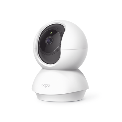 Cámara de Seguridad Doméstica Tapo C210 / 2K (2304 × 1296) / Seguimiento Automático 360° / Detección de Personas y Llanto de Bebé / Visión Nocturna 12 m (40 ft) / Audio Bidireccional / Almacenamien