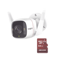 Kit de Cámara IP Wi-Fi / Incluye 1 Pieza Modelo TAPO-C320WS  /  Utiliza La App Tapo / 1 Memoria Micro SD Modelo Mod  HS-TF-E1/64G