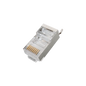 Conector RJ45 para Cable FTP/STP Categoría 5E - Blindado con Pin a Tierra