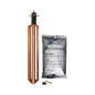 Kit de Puesta a Tierra de 100 Amperes con Electrodo, Filtro y Compuesto H2Ohm.