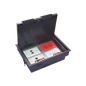 Caja de Piso para Cuatro Módulos Universales (Socket M4), para Alimentación Eléctrica y Redes de Datos (11000-43401) No Incluye Faceplates