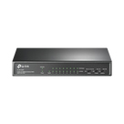 Switch PoE+ No Administrable / 9 Puertos 10/100 Mbps / 8 Puertos PoE 802.3af/at / 65W / Alcance 250 m (820 ft) / Sin Ventilador