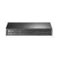 Switch PoE+ No Administrable / De Escritorio 9 puertos 10/100 Mbps / 8 puertos PoE af/at Inteligente / Presupuesto 65 W / Hasta 250 metros