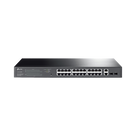 Switch PoE Administrable / 26 Puertos RJ45 Gigabit / 2 Puertos SFP / 24 Puertos PoE 802.3af/at / 250W PoE / 56 Gbps / 41.7 Mpps