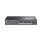 Switch PoE Administrable / 8 Puertos Gigabit PoE+ / 2 Puertos SFP / 150W / SDN / Montaje en Rack