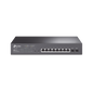 Switch PoE JetStream SDN Administrable 8 puertos 10/100/1000 Mbps + 2 puertos SFP, 8 puertos PoE, 150W, administración centralizada OMADA SDN