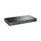 Switch PoE JetStream SDN Administrable 24 puertos 10/100/1000 Mbps + 4 puertos SFP, 24 puertos PoE, 250W, administración centralizada OMADA SDN