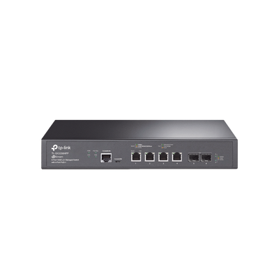 Switch L2+ PoE++ Omada 6 Puertos 10G / 4 Puertos 802.3 af/at/bt  Multi-Gigabit  1G, 2.5G, 5G, 10G / 2 Puertos SFP+ 10G / Multicast IGMP / Adminstración Centralizada Omada o Stand-Alone / Presupuest
