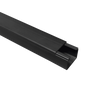 Canaleta TMK 1720 Color Negro con Cinta Adehsiva, 5 Ft. De Largo (1.5 m), Para uso en Exterior con Bajo Voltaje (5201-21362)