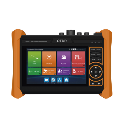 Tester Profesional OTDR y Video | Fibra Óptica | Cámaras IP | Cableado y Redes| Pantalla 5.4\" Táctil | Soporta 4K/8K | HDMI/VGA | Medidor Potencia Óptica | Alcance 150KM | Localizador Fallos VFL |