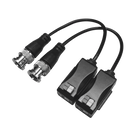 Kit de Transceptores Pasivos / 4K / Transmisión 250 m (820.2 ft) / UTP Cat 5e/6/6a/7 / Audio por Coaxitron / Terminales Push-Pin / Pig Tail