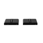 Kit extensor KVM (HDMI y USB 2.0) hasta 100 metros | Resolución 4K @ 30 Hz | Cat 6/6A/7 | CERO LATENCIA | Salida Loop | Soporta Switch Gigabit para control KVM múltiple | Soporta hasta 253
