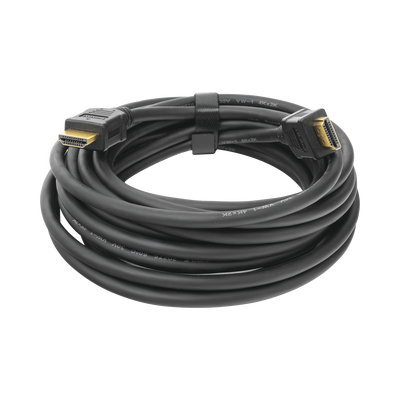 Cable HDMI de 5 Metros (16.40 pies) (High Speed) / Resolución 4K / Soporta Canal de Retorno de Audio (ARC)/ Soporta 3D / Blindado para Reducir Interferencia / Chapado en Oro / Alta Resistencia y Du
