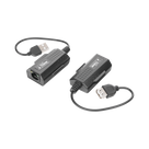 Extensor USB / USB 2.0 / Hasta 50 m (164 ft) / UTP Cat 5/5e/6 / Plug & Play / Sin Alimentación Externa