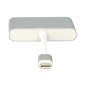 Adaptador Multipuerto USB-C 3.1 A HDMI 4K / USB 3.0 / USB – C /  Alta Velocidad de Transmisión de Datos / Admite Carga Rápida (PD) en el Puerto USB – C
