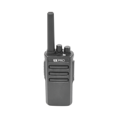 Radio Portátil Analógico / VHF 136-174 MHz / 5W / 16 Canales / Scrambler de Voz / VOX / Batería 2500 mAh